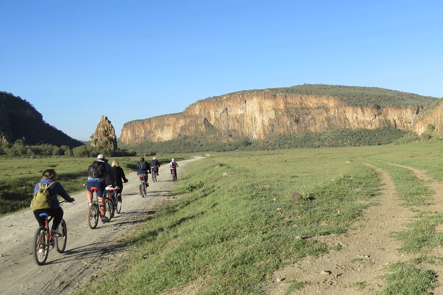 Scenery on the Lake Naivasha & Hell’s Gate National Park trip